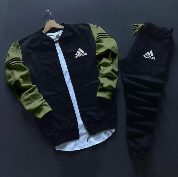 Fato de Treino Adidas preto Verde